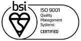 BSI Registered ISO 9001:2015